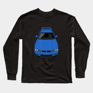 Skyline GTR V Spec R33 - Blue Long Sleeve T-Shirt